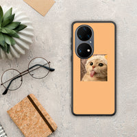Thumbnail for Cat Tongue - Huawei P50 Pro case