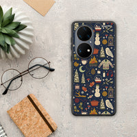 Thumbnail for Christmas Elements - Huawei P50 Pro case