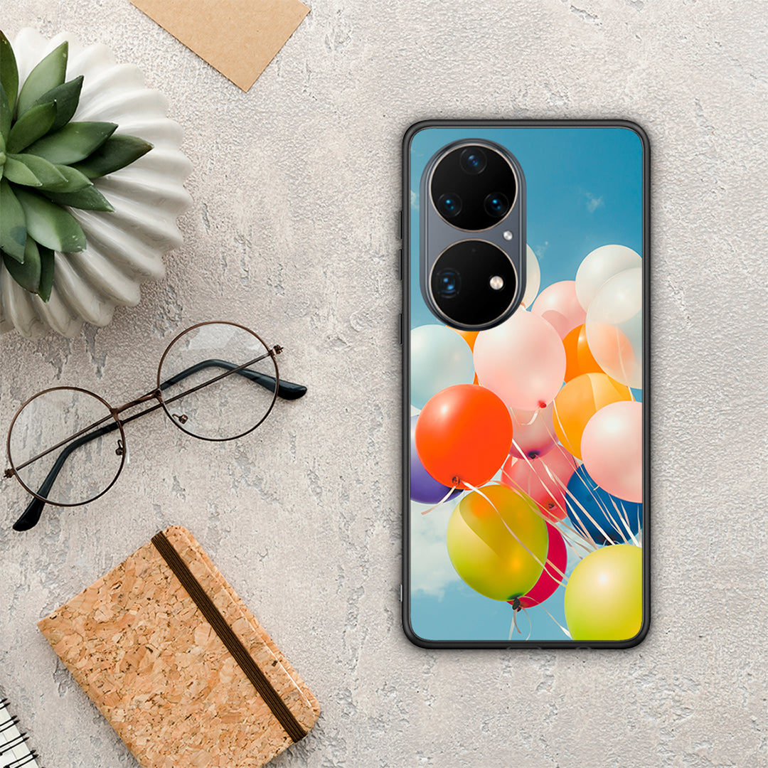 Colorful Balloons - Huawei P50 Pro case