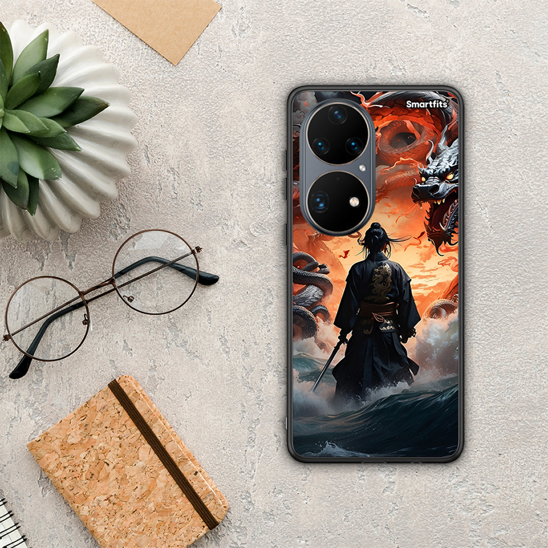 Dragons Fight - Huawei P50 Pro case