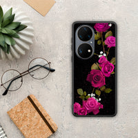 Thumbnail for Flower Red Roses - Huawei P50 Pro case