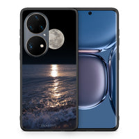 Thumbnail for Θήκη Huawei P50 Pro Moon Landscape από τη Smartfits με σχέδιο στο πίσω μέρος και μαύρο περίβλημα | Huawei P50 Pro Moon Landscape case with colorful back and black bezels