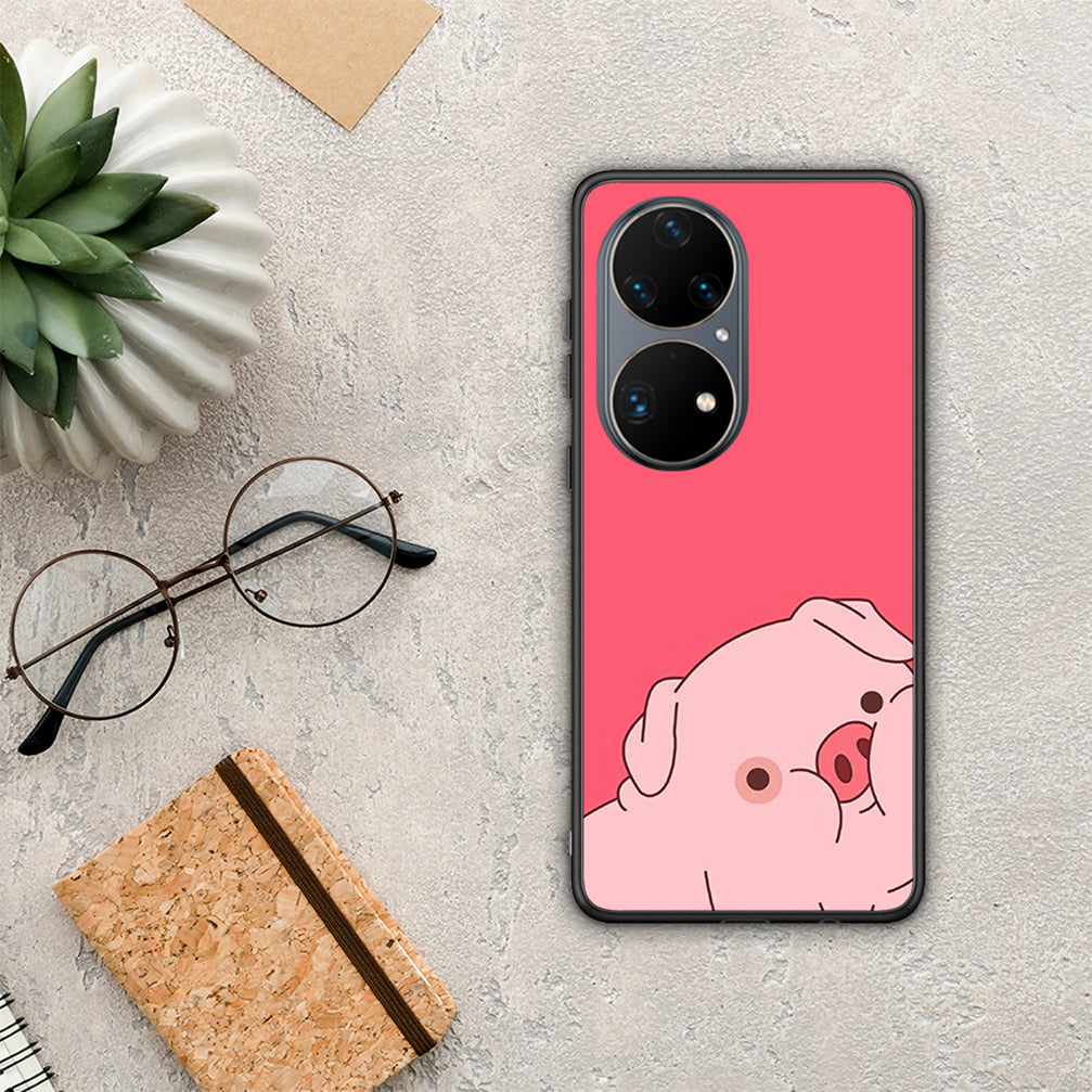 Pig Love 1 - Huawei P50 Pro case