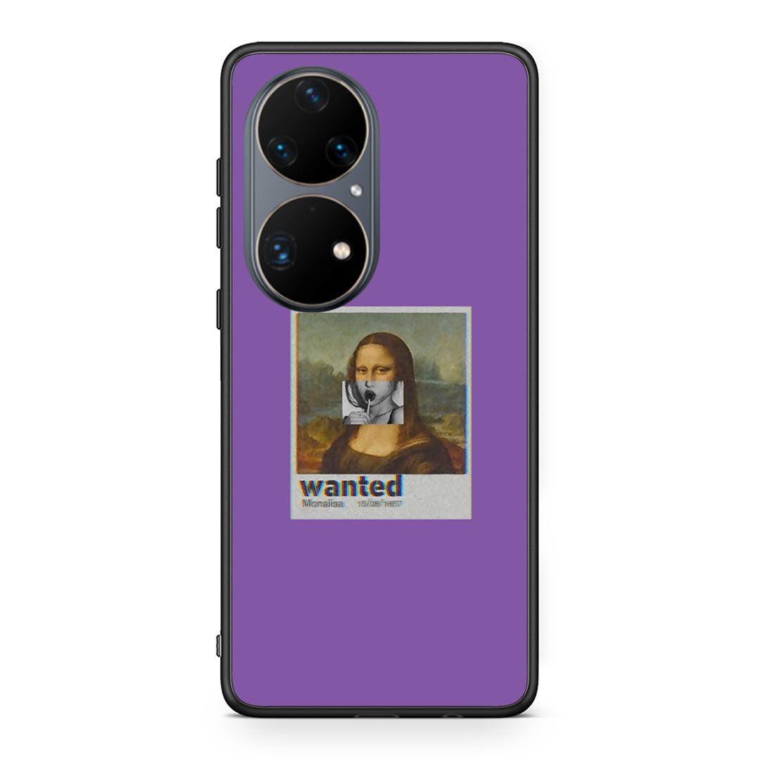 4 - Huawei P50 Pro Monalisa Popart case, cover, bumper