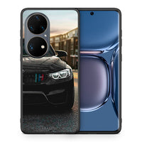Thumbnail for Θήκη Huawei P50 Pro M3 Racing από τη Smartfits με σχέδιο στο πίσω μέρος και μαύρο περίβλημα | Huawei P50 Pro M3 Racing case with colorful back and black bezels