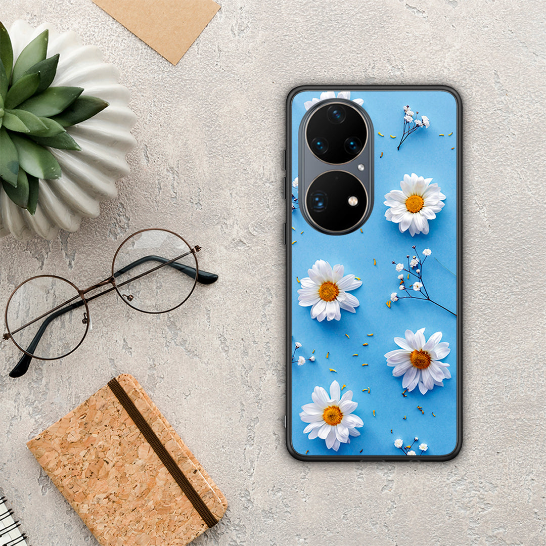 Real Daisies - Huawei P50 Pro case