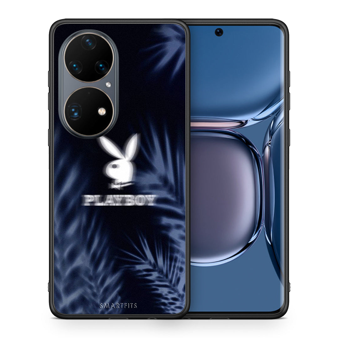 Θήκη Huawei P50 Pro Sexy Rabbit από τη Smartfits με σχέδιο στο πίσω μέρος και μαύρο περίβλημα | Huawei P50 Pro Sexy Rabbit case with colorful back and black bezels