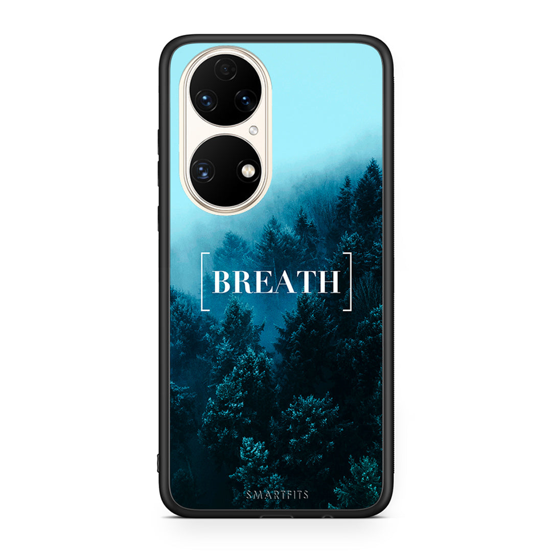 4 - Huawei P50 Breath Quote case, cover, bumper