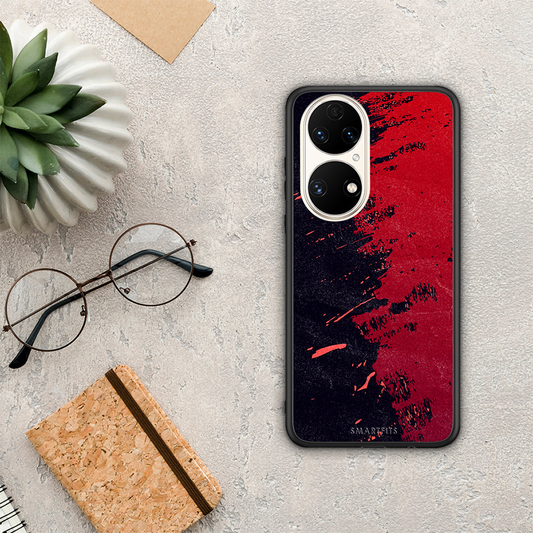 Red Paint - Huawei P50 case