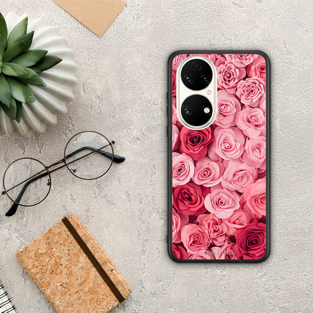 Valentine RoseGarden - Huawei P50 θήκη