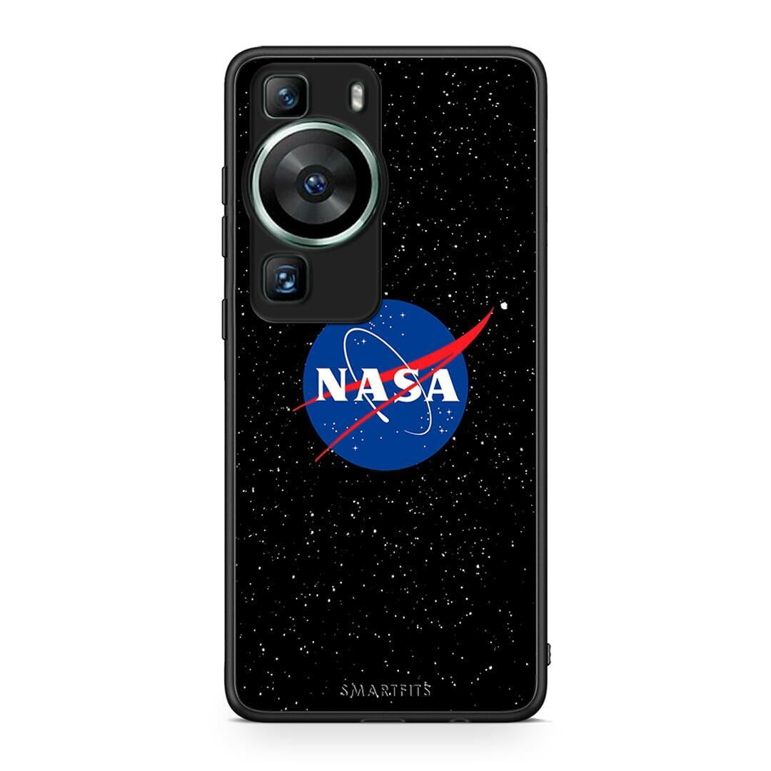 Θήκη Huawei P60 PopArt NASA από τη Smartfits με σχέδιο στο πίσω μέρος και μαύρο περίβλημα | Huawei P60 PopArt NASA Case with Colorful Back and Black Bezels