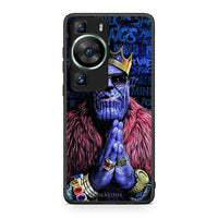 Thumbnail for Θήκη Huawei P60 PopArt Thanos από τη Smartfits με σχέδιο στο πίσω μέρος και μαύρο περίβλημα | Huawei P60 PopArt Thanos Case with Colorful Back and Black Bezels