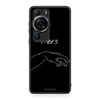 Thumbnail for Θήκη Huawei P60 Pro Aesthetic Love 1 από τη Smartfits με σχέδιο στο πίσω μέρος και μαύρο περίβλημα | Huawei P60 Pro Aesthetic Love 1 Case with Colorful Back and Black Bezels