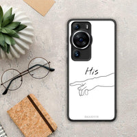 Thumbnail for Θήκη Huawei P60 Pro Aesthetic Love 2 από τη Smartfits με σχέδιο στο πίσω μέρος και μαύρο περίβλημα | Huawei P60 Pro Aesthetic Love 2 Case with Colorful Back and Black Bezels