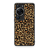 Thumbnail for Θήκη Huawei P60 Pro Animal Leopard από τη Smartfits με σχέδιο στο πίσω μέρος και μαύρο περίβλημα | Huawei P60 Pro Animal Leopard Case with Colorful Back and Black Bezels