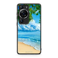 Thumbnail for Θήκη Huawei P60 Pro Beautiful Beach από τη Smartfits με σχέδιο στο πίσω μέρος και μαύρο περίβλημα | Huawei P60 Pro Beautiful Beach Case with Colorful Back and Black Bezels