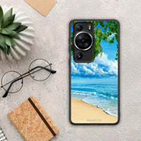 Thumbnail for Θήκη Huawei P60 Pro Beautiful Beach από τη Smartfits με σχέδιο στο πίσω μέρος και μαύρο περίβλημα | Huawei P60 Pro Beautiful Beach Case with Colorful Back and Black Bezels