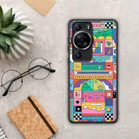 Thumbnail for Θήκη Huawei P60 Pro Bubbles Soap από τη Smartfits με σχέδιο στο πίσω μέρος και μαύρο περίβλημα | Huawei P60 Pro Bubbles Soap Case with Colorful Back and Black Bezels