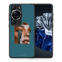 Thumbnail for Θήκη Huawei P60 Pro Cry An Ocean από τη Smartfits με σχέδιο στο πίσω μέρος και μαύρο περίβλημα | Huawei P60 Pro Cry An Ocean Case with Colorful Back and Black Bezels