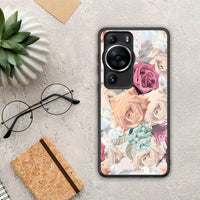 Thumbnail for Θήκη Huawei P60 Pro Floral Bouquet από τη Smartfits με σχέδιο στο πίσω μέρος και μαύρο περίβλημα | Huawei P60 Pro Floral Bouquet Case with Colorful Back and Black Bezels