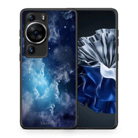 Thumbnail for Θήκη Huawei P60 Pro Galactic Blue Sky από τη Smartfits με σχέδιο στο πίσω μέρος και μαύρο περίβλημα | Huawei P60 Pro Galactic Blue Sky Case with Colorful Back and Black Bezels