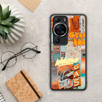 Thumbnail for Θήκη Huawei P60 Pro Groovy Babe από τη Smartfits με σχέδιο στο πίσω μέρος και μαύρο περίβλημα | Huawei P60 Pro Groovy Babe Case with Colorful Back and Black Bezels