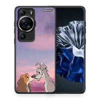 Thumbnail for Θήκη Huawei P60 Pro Lady And Tramp από τη Smartfits με σχέδιο στο πίσω μέρος και μαύρο περίβλημα | Huawei P60 Pro Lady And Tramp Case with Colorful Back and Black Bezels