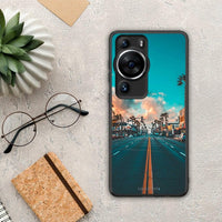 Thumbnail for Θήκη Huawei P60 Pro Landscape City από τη Smartfits με σχέδιο στο πίσω μέρος και μαύρο περίβλημα | Huawei P60 Pro Landscape City Case with Colorful Back and Black Bezels