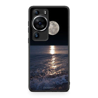Thumbnail for Θήκη Huawei P60 Pro Landscape Moon από τη Smartfits με σχέδιο στο πίσω μέρος και μαύρο περίβλημα | Huawei P60 Pro Landscape Moon Case with Colorful Back and Black Bezels