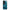 Θήκη Huawei P60 Pro Marble Blue από τη Smartfits με σχέδιο στο πίσω μέρος και μαύρο περίβλημα | Huawei P60 Pro Marble Blue Case with Colorful Back and Black Bezels