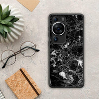 Thumbnail for Θήκη Huawei P60 Pro Marble Male από τη Smartfits με σχέδιο στο πίσω μέρος και μαύρο περίβλημα | Huawei P60 Pro Marble Male Case with Colorful Back and Black Bezels