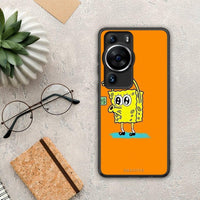 Thumbnail for Θήκη Huawei P60 Pro No Money 2 από τη Smartfits με σχέδιο στο πίσω μέρος και μαύρο περίβλημα | Huawei P60 Pro No Money 2 Case with Colorful Back and Black Bezels