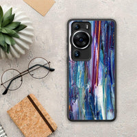 Thumbnail for Θήκη Huawei P60 Pro Paint Winter από τη Smartfits με σχέδιο στο πίσω μέρος και μαύρο περίβλημα | Huawei P60 Pro Paint Winter Case with Colorful Back and Black Bezels
