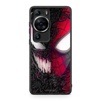Thumbnail for Θήκη Huawei P60 Pro PopArt SpiderVenom από τη Smartfits με σχέδιο στο πίσω μέρος και μαύρο περίβλημα | Huawei P60 Pro PopArt SpiderVenom Case with Colorful Back and Black Bezels
