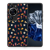 Thumbnail for Θήκη Huawei P60 Pro Random Hungry από τη Smartfits με σχέδιο στο πίσω μέρος και μαύρο περίβλημα | Huawei P60 Pro Random Hungry Case with Colorful Back and Black Bezels