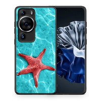 Thumbnail for Θήκη Huawei P60 Pro Red Starfish από τη Smartfits με σχέδιο στο πίσω μέρος και μαύρο περίβλημα | Huawei P60 Pro Red Starfish Case with Colorful Back and Black Bezels