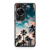 Thumbnail for Θήκη Huawei P60 Pro Summer Sky από τη Smartfits με σχέδιο στο πίσω μέρος και μαύρο περίβλημα | Huawei P60 Pro Summer Sky Case with Colorful Back and Black Bezels