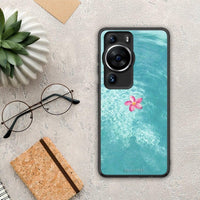 Thumbnail for Θήκη Huawei P60 Pro Water Flower από τη Smartfits με σχέδιο στο πίσω μέρος και μαύρο περίβλημα | Huawei P60 Pro Water Flower Case with Colorful Back and Black Bezels
