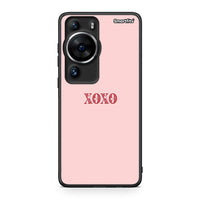 Thumbnail for Θήκη Huawei P60 Pro XOXO Love από τη Smartfits με σχέδιο στο πίσω μέρος και μαύρο περίβλημα | Huawei P60 Pro XOXO Love Case with Colorful Back and Black Bezels