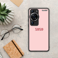 Thumbnail for Θήκη Huawei P60 Pro XOXO Love από τη Smartfits με σχέδιο στο πίσω μέρος και μαύρο περίβλημα | Huawei P60 Pro XOXO Love Case with Colorful Back and Black Bezels