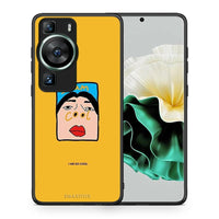 Thumbnail for Θήκη Huawei P60 So Cool από τη Smartfits με σχέδιο στο πίσω μέρος και μαύρο περίβλημα | Huawei P60 So Cool Case with Colorful Back and Black Bezels