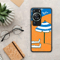 Thumbnail for Θήκη Huawei P60 Summering από τη Smartfits με σχέδιο στο πίσω μέρος και μαύρο περίβλημα | Huawei P60 Summering Case with Colorful Back and Black Bezels