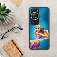 Thumbnail for Θήκη Huawei P60 Tangled 2 από τη Smartfits με σχέδιο στο πίσω μέρος και μαύρο περίβλημα | Huawei P60 Tangled 2 Case with Colorful Back and Black Bezels