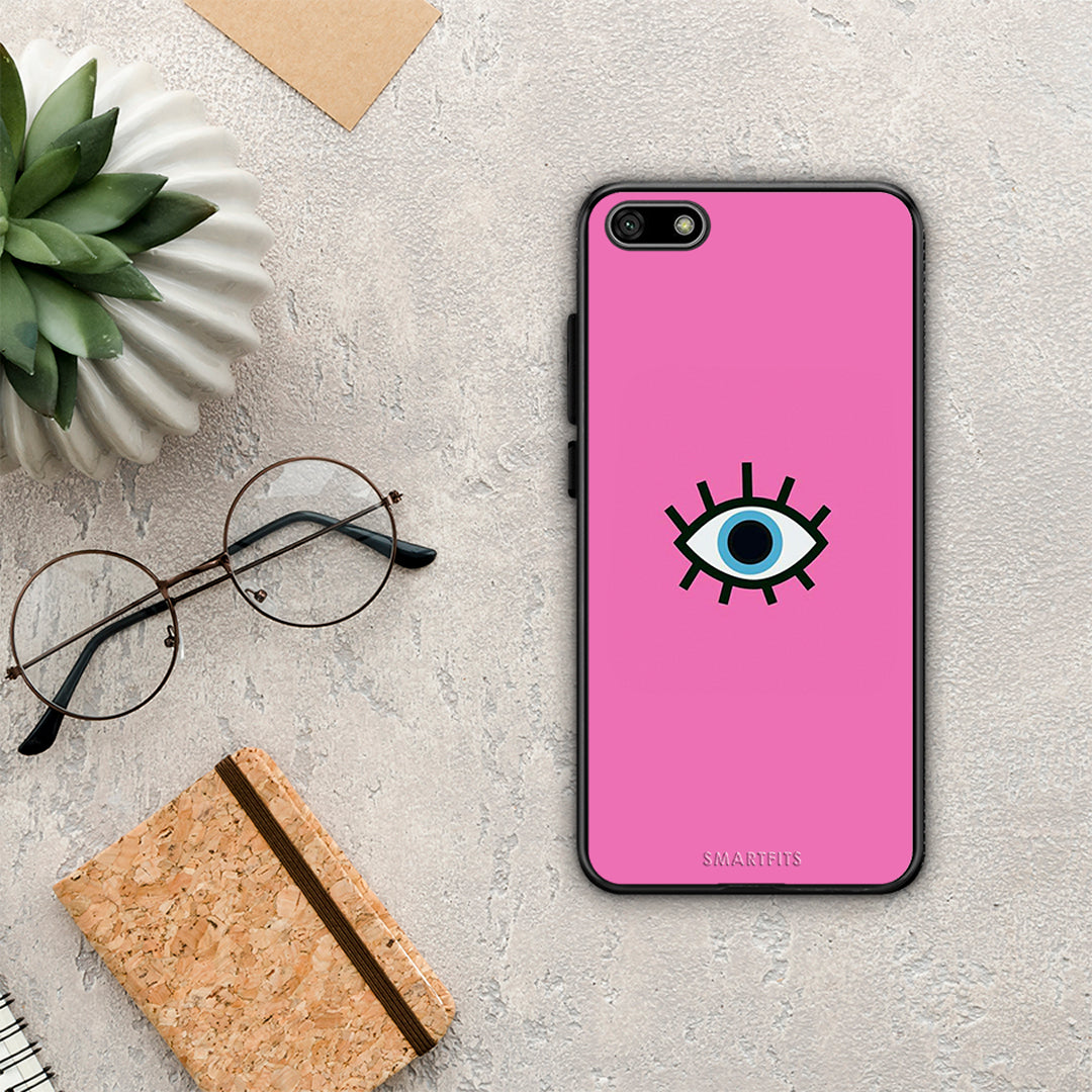 Blue Eye Pink - Huawei Y5 2018 / Honor 7S case