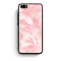 Thumbnail for 33 - Huawei Y5 2018 Pink Feather Boho case, cover, bumper