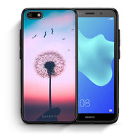 Thumbnail for Θήκη Huawei Y5 2018/Honor 7S Wish Boho από τη Smartfits με σχέδιο στο πίσω μέρος και μαύρο περίβλημα | Huawei Y5 2018/Honor 7S Wish Boho case with colorful back and black bezels