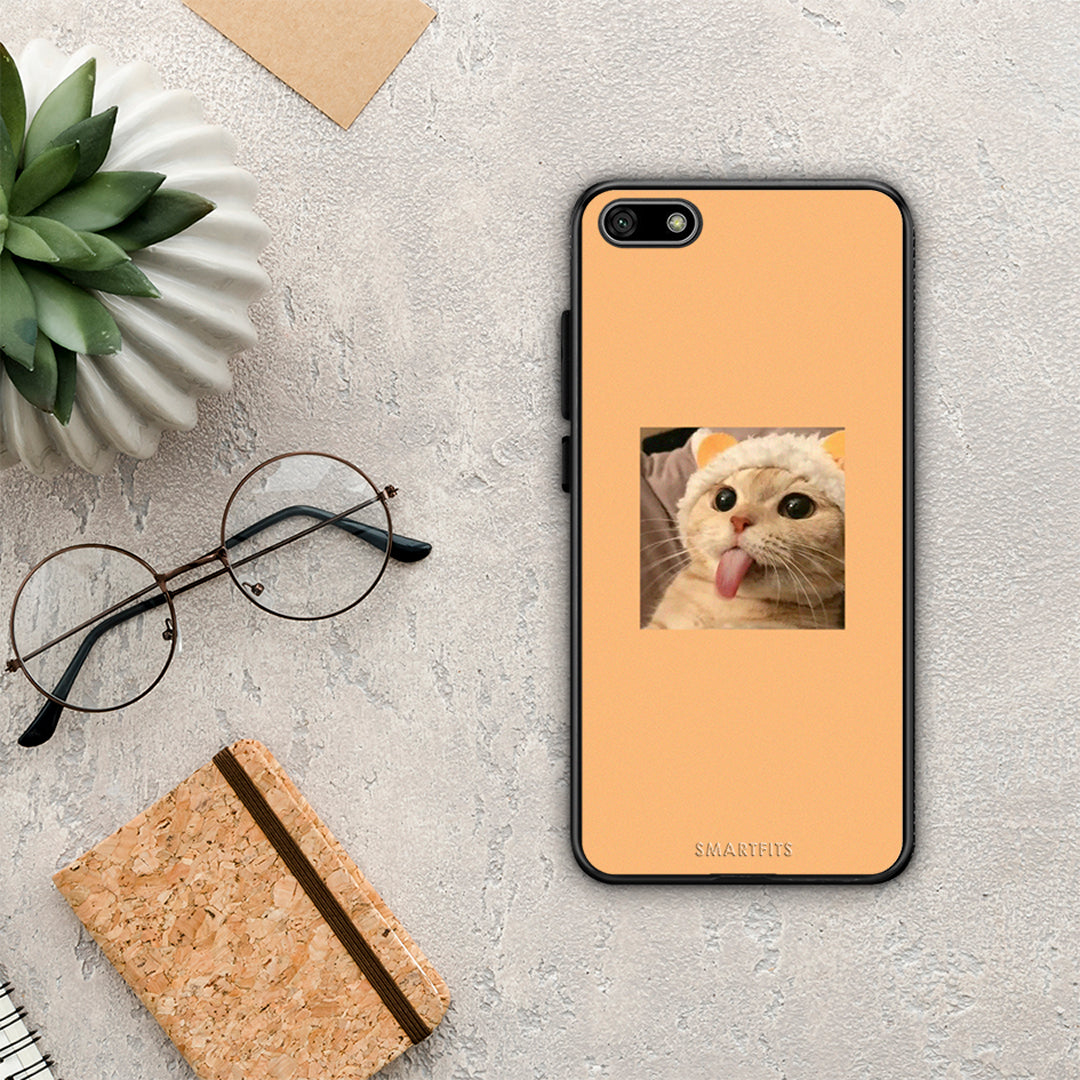 Cat Tongue - Huawei Y5 2018 / Honor 7S case