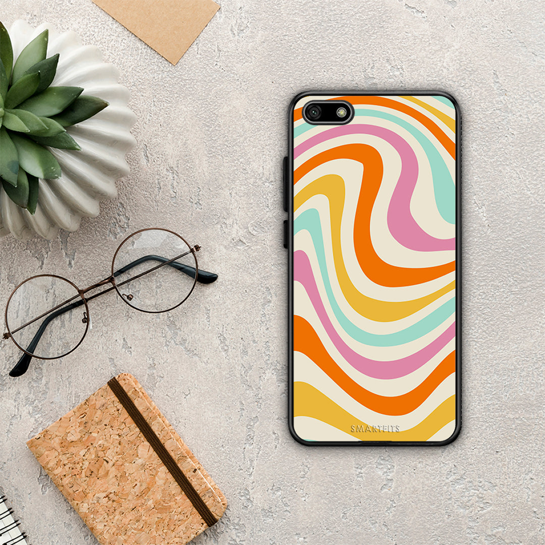 Colorful Waves - Huawei Y5 2018 / Honor 7S case
