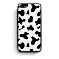 Thumbnail for Huawei Y5 2018 Cow Print θήκη από τη Smartfits με σχέδιο στο πίσω μέρος και μαύρο περίβλημα | Smartphone case with colorful back and black bezels by Smartfits