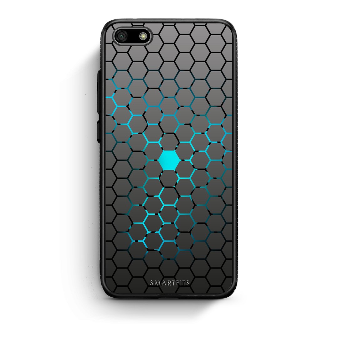 40 - Huawei Y5 2018 Hexagonal Geometric case, cover, bumper